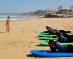 Family Surf Lessons at Areia Branca with The Far End Surf House