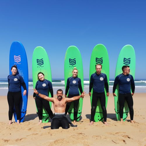 Family Surf Lessons at Areia Branca with The Far End Surf House