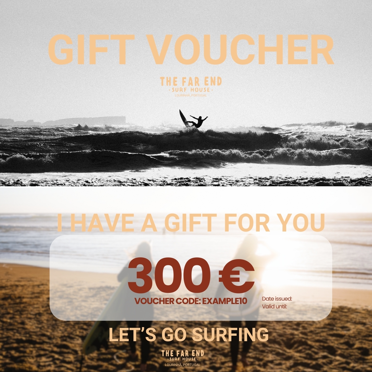The Far End Surf House Gift Voucher