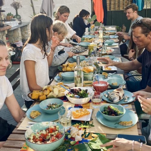 Family Style Dinners Family style dinners at The Far End Surf House
